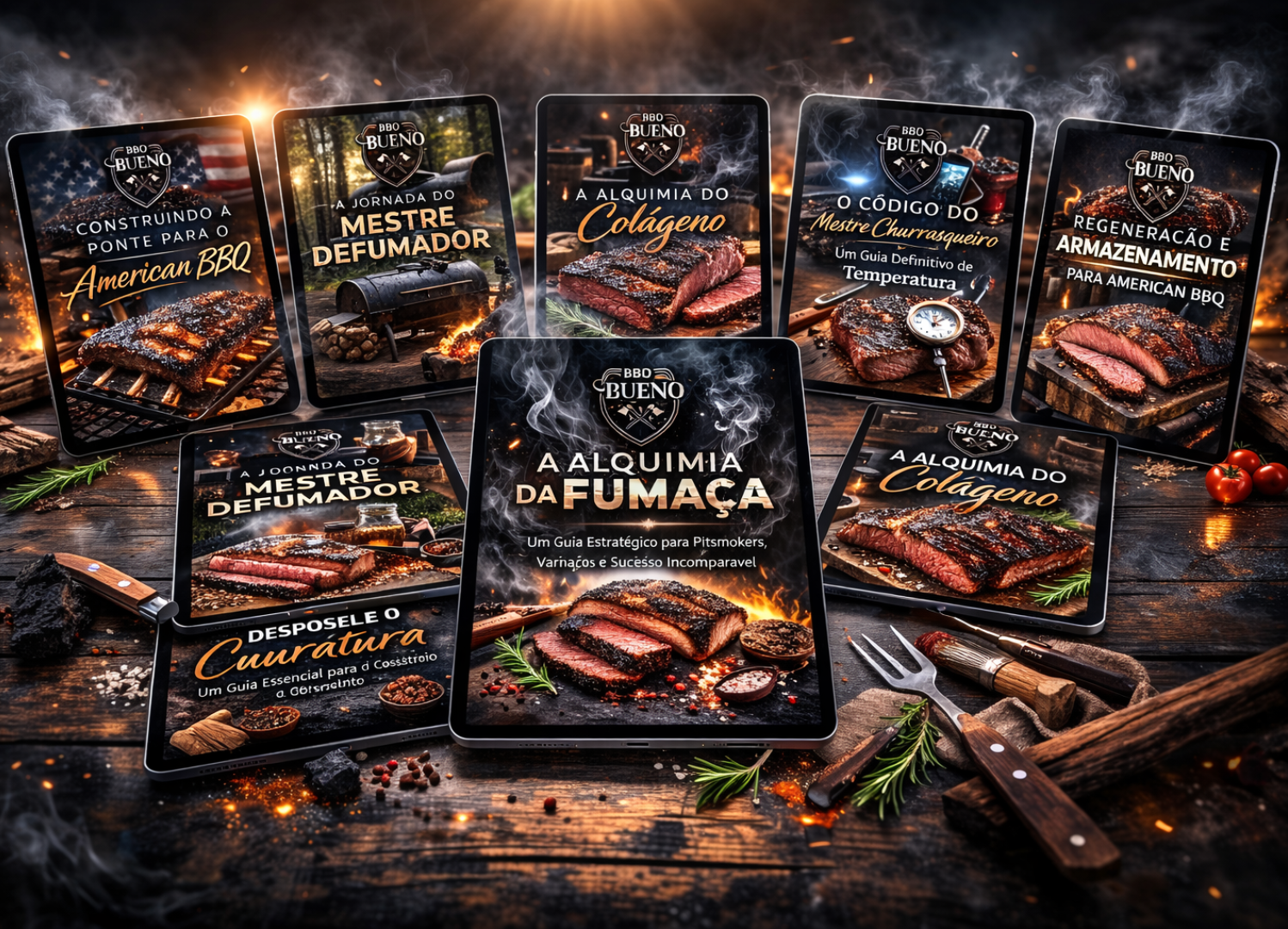 Kit 20 eBooks de BBQ